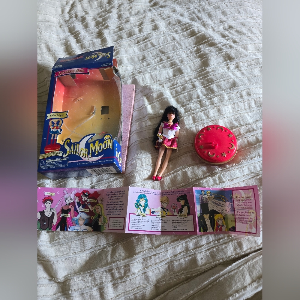 Sailor mars spin doll